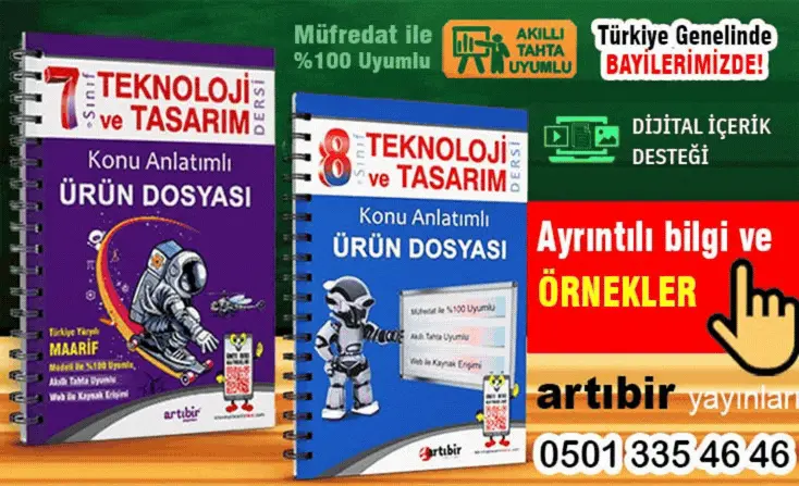 Teknoloji Tasarım | Teknoloji Tasarım Dersi | Videolar Projeler Dokümanlar
